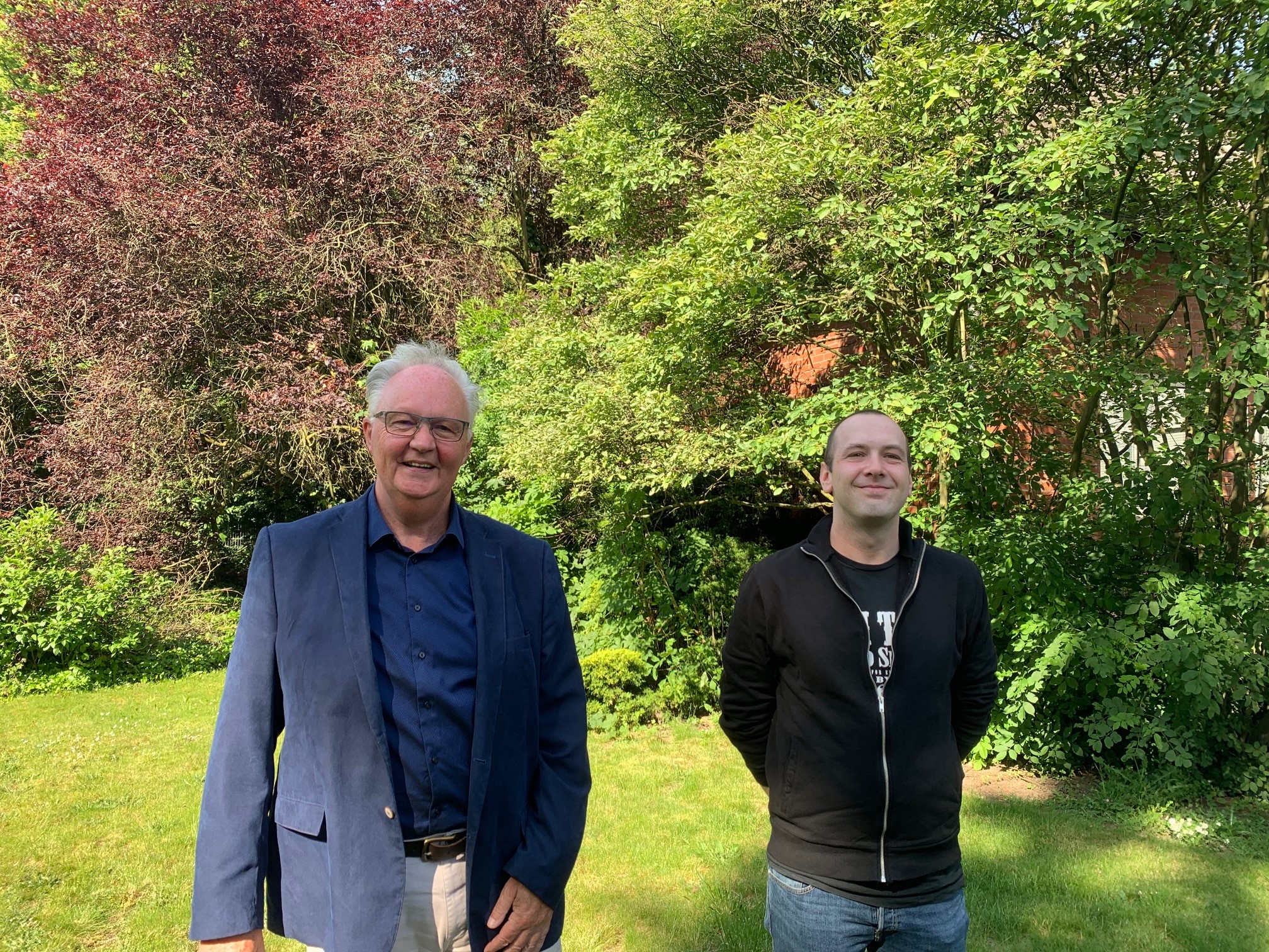 Martin Hinkelmann (li.), Michael Mrowietz (re.)